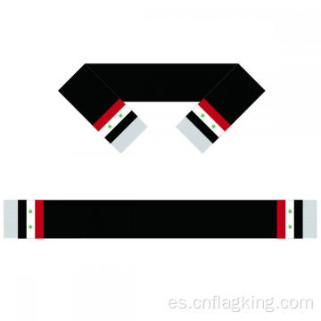 Siria Bufanda Bandera Equipo de Fútbol Bufanda Aficionados al Fútbol Bufanda 15 * 150cm